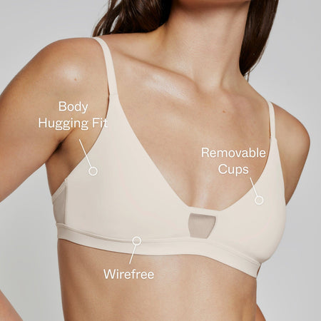 Limitless Wirefree Scoop Bra Espresso - Image 2